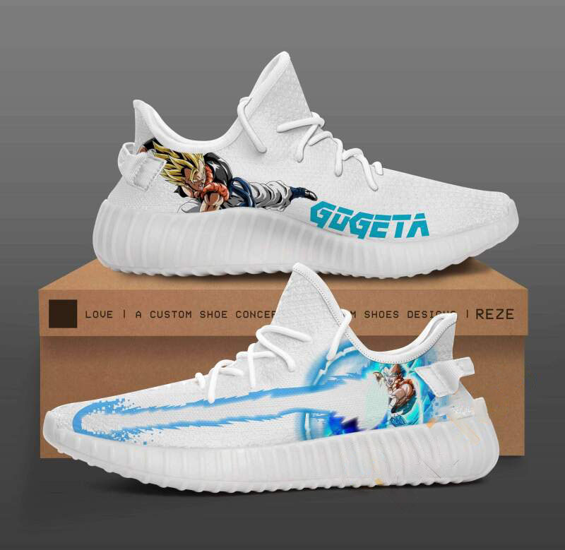 Gogeta Character Dragon Ball Yeezy Boost