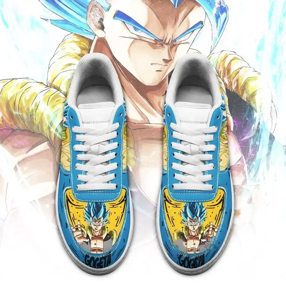 Gogeta Custom Dragon Ball Anime Fan Gift Amazon Nike Air Force Shoes