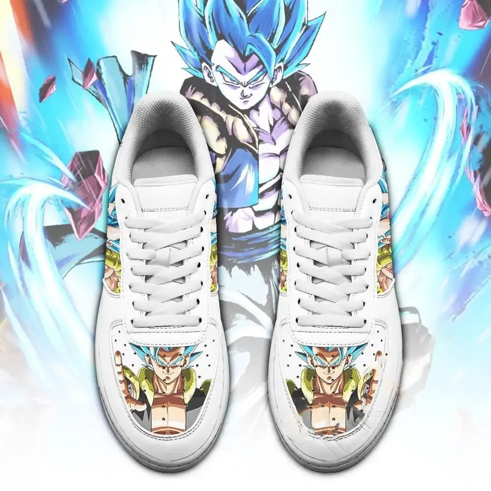 Gogeta Custom Dragon Ball Z Anime Fan Amazon Nike Air Force Shoes