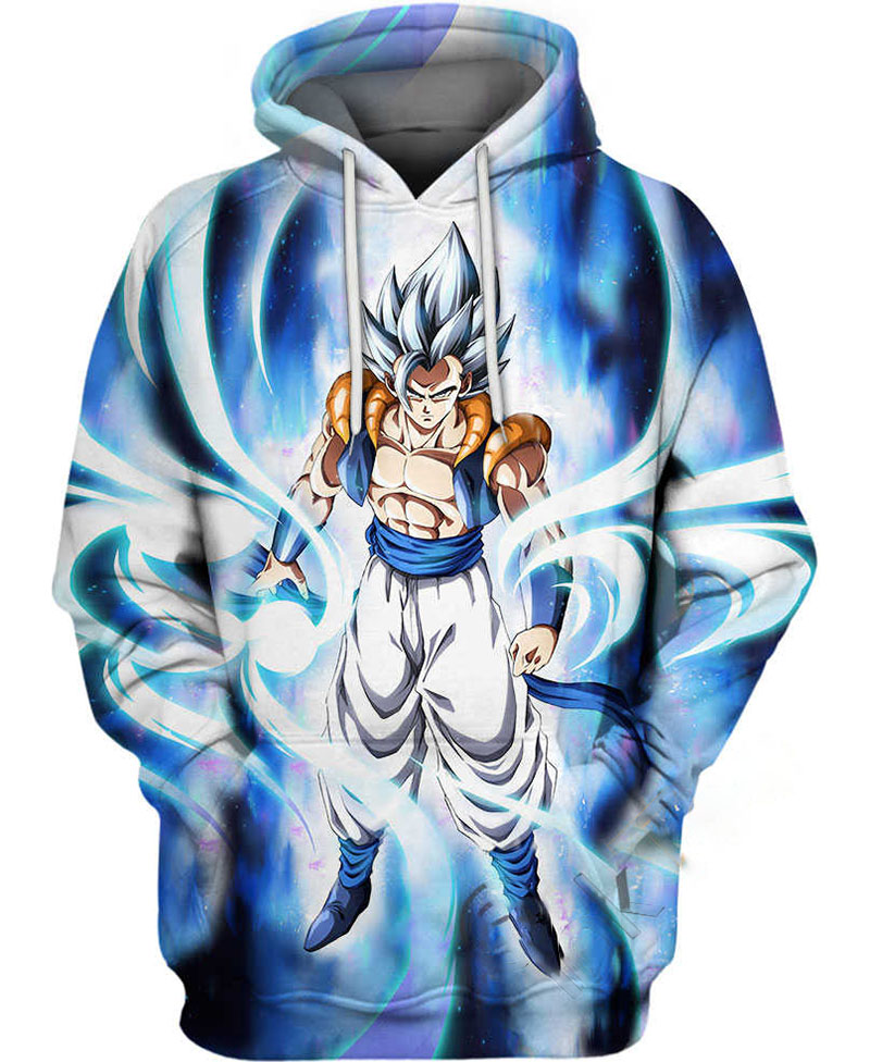 Gogeta Ultra Instinct Hoodie 3D