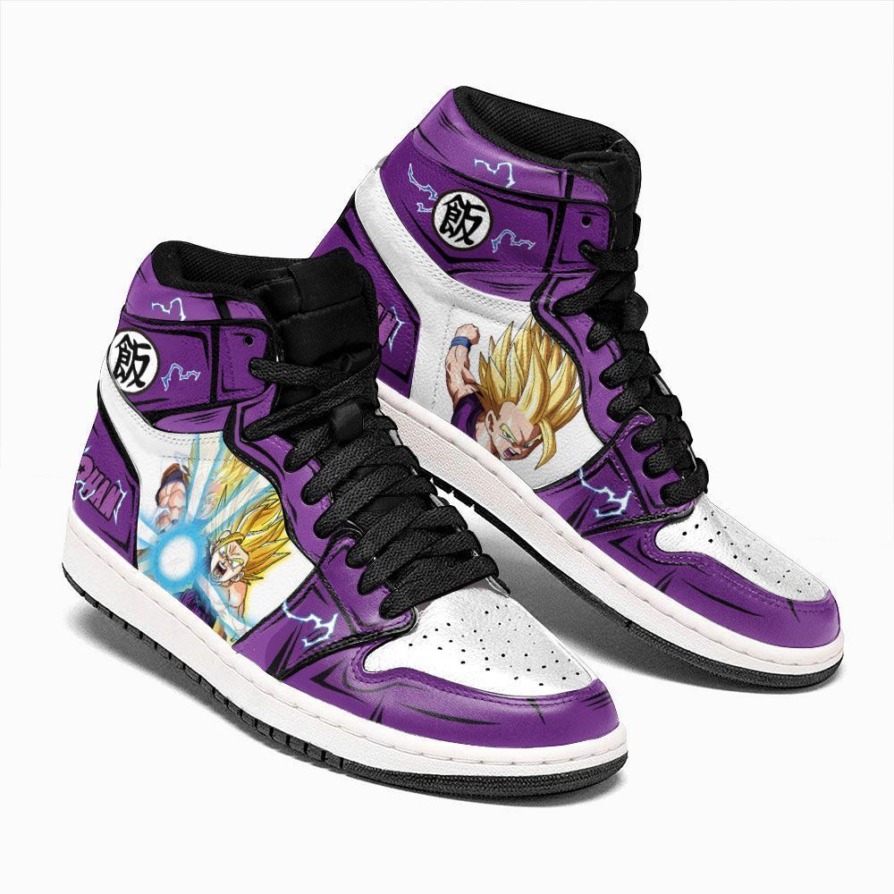 Gohan Skill Dragon Ball Custom Air Jordan Shoes