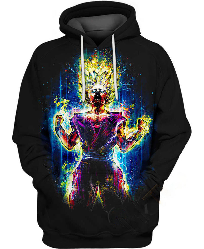 Gohan Super Sayan Hoodie 3D