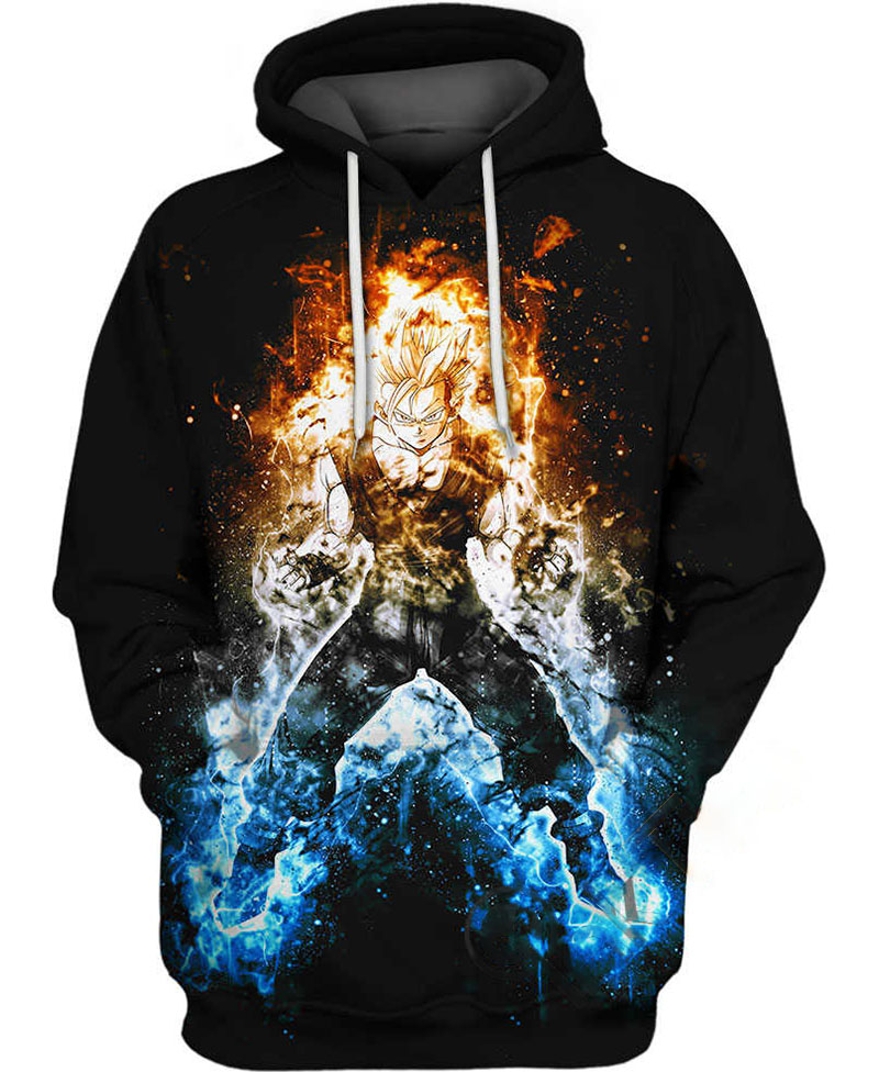 Gohan Ultra Instinct Hoodie 3D