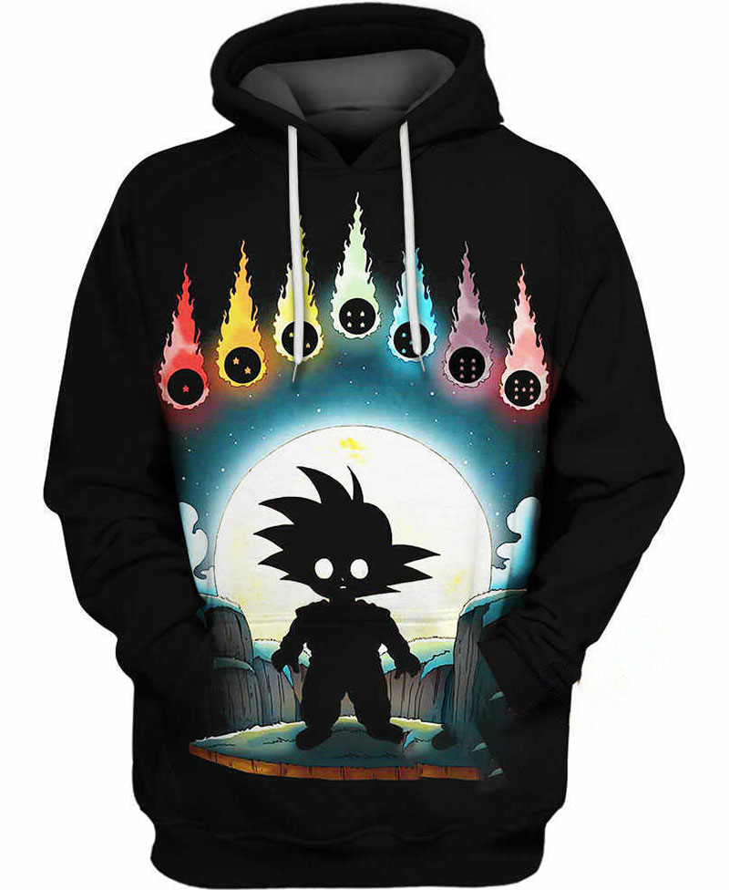 Goku Hoodie 3D