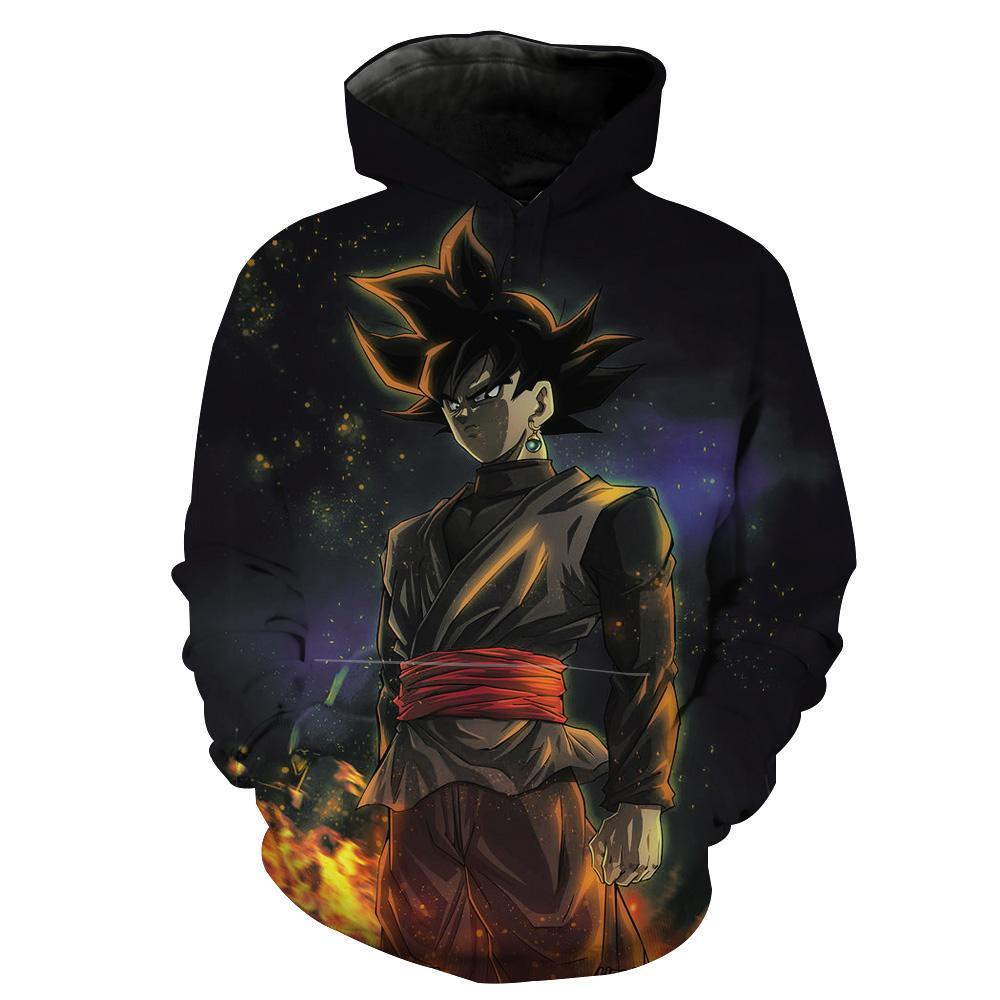 Goku Black Dragon Ball Super Hoodie 3D