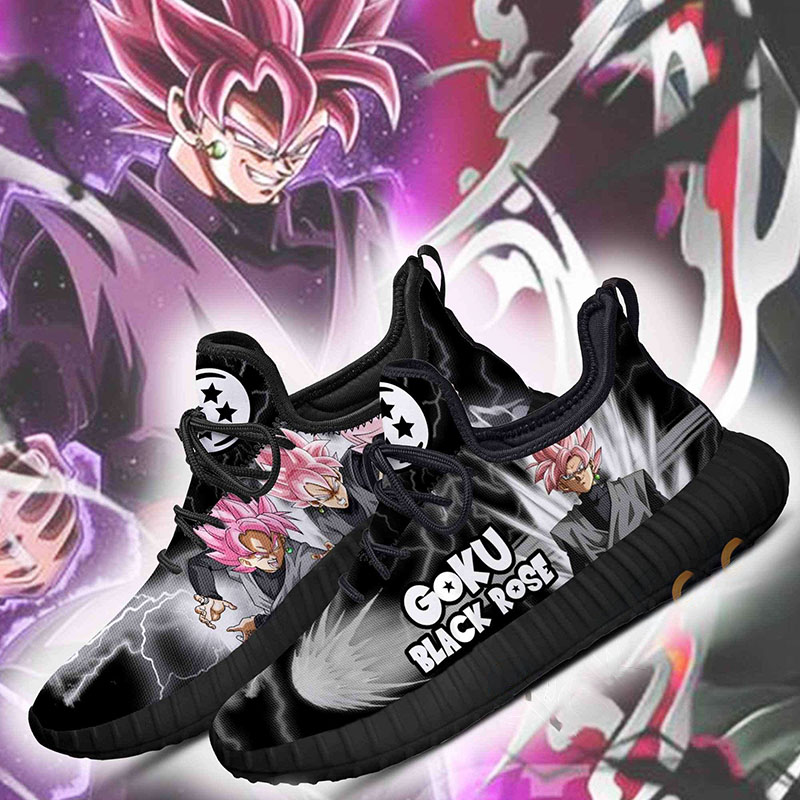 Goku Black Rose Dragon Ball Anime Reze Shoes