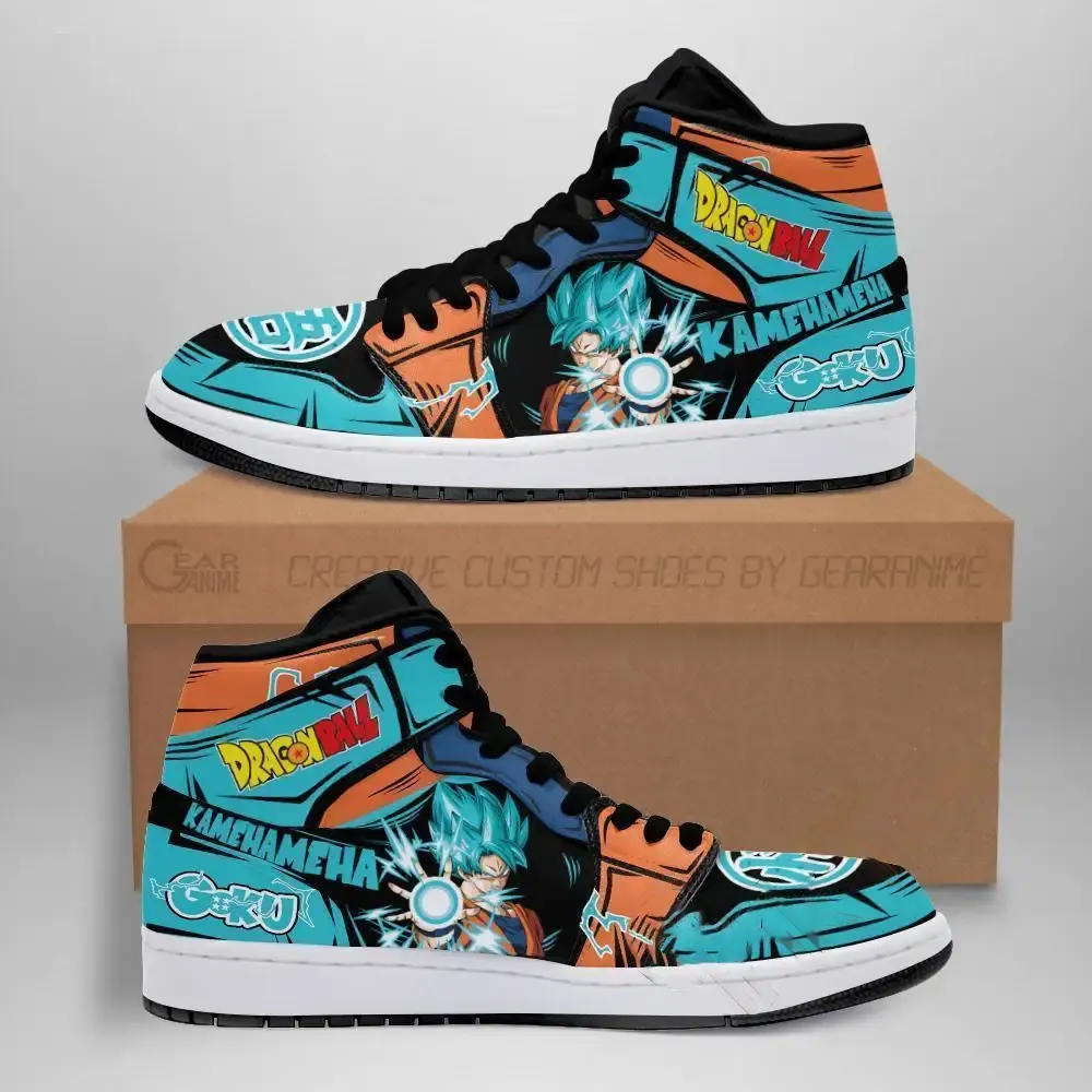 Goku Blue Dragon Ball Anime Amazon Air Jordan Shoes