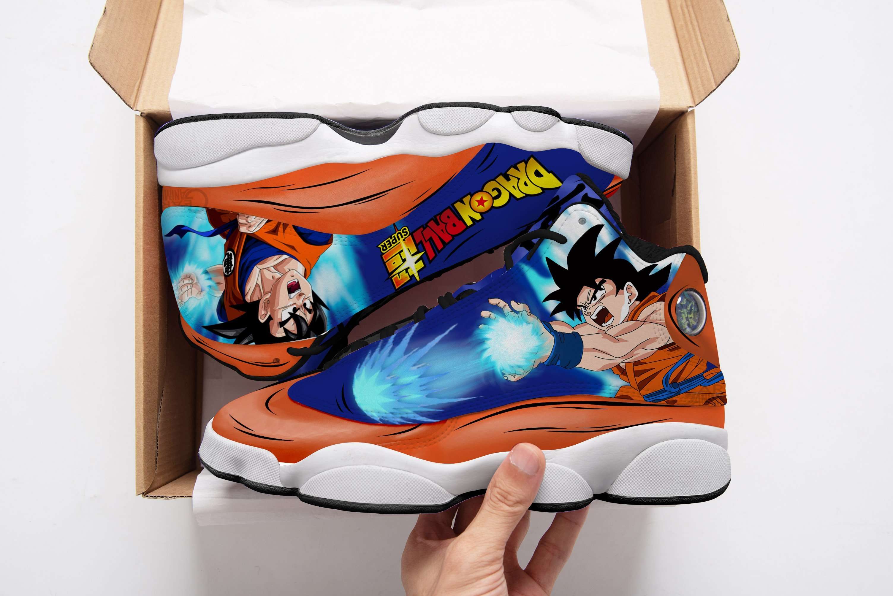 Goku Dragon Ball Anime Custom Air Jordan Shoes