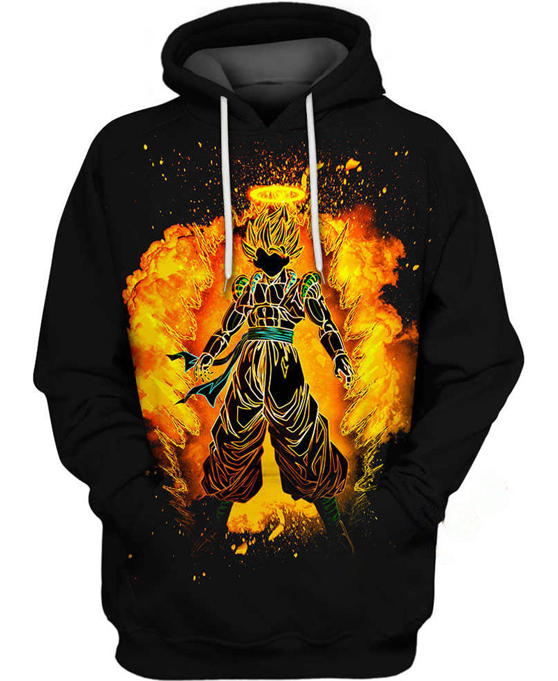 Goku Fusion Hoodie 3D