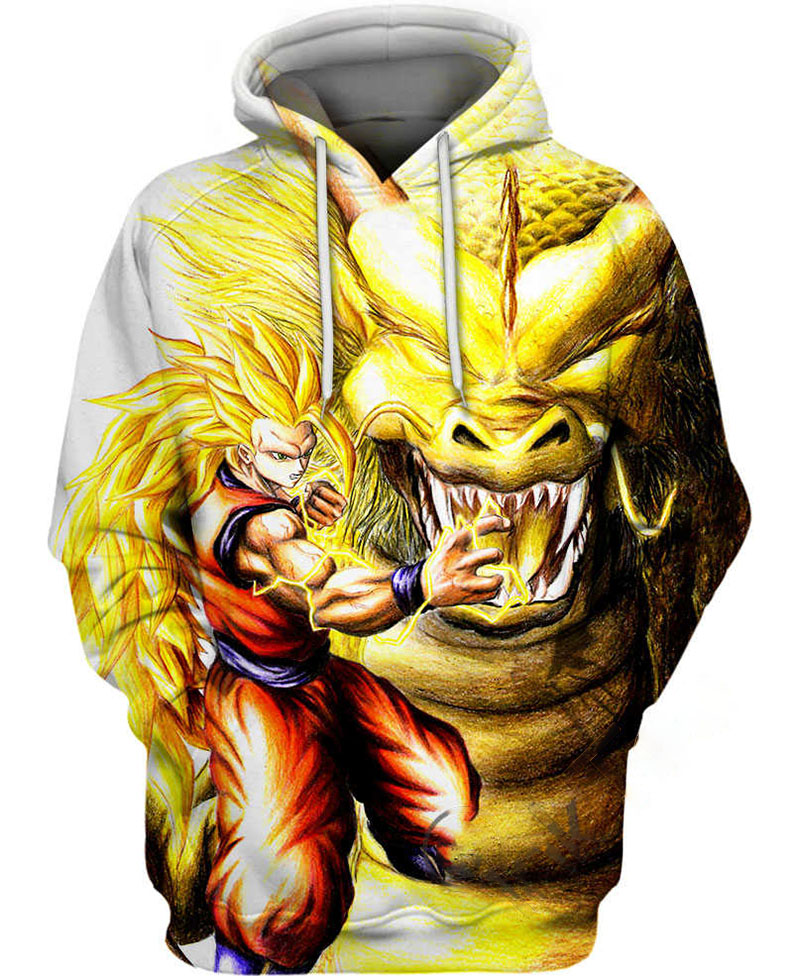 Goku Ssj3 Hoodie 3D