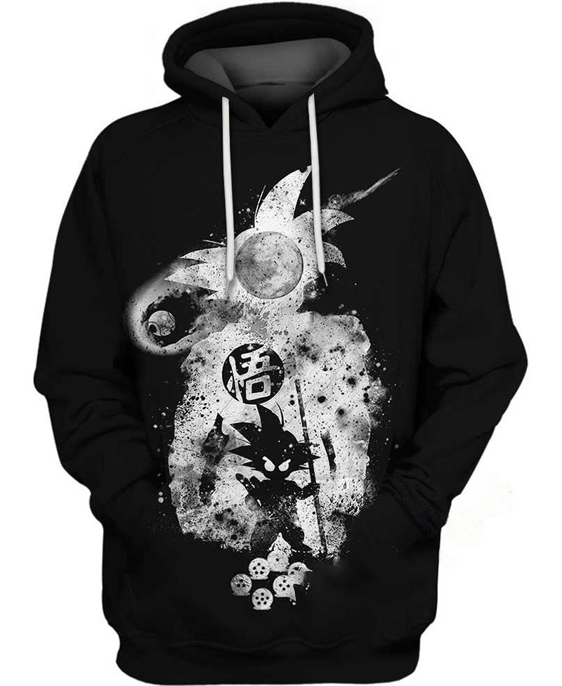 Goku Story Hoodie 3D