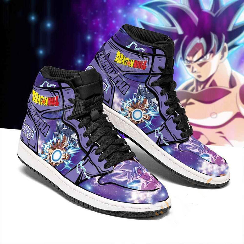 Goku Ultra Instinct Dragon Ball Sneakers Anime Air Jordan Shoes