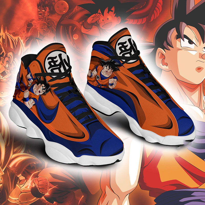 Goku Uniform Dragon Ball Anime Air Jordan Shoes