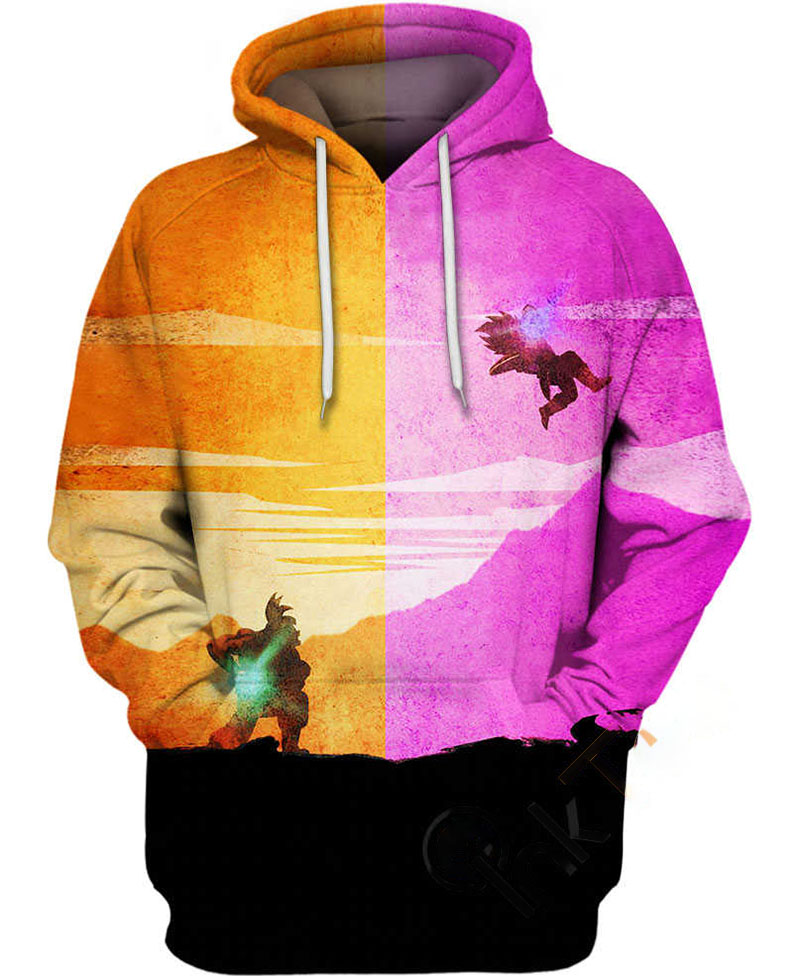 Goku Vs Vegeta Hoodie 3D