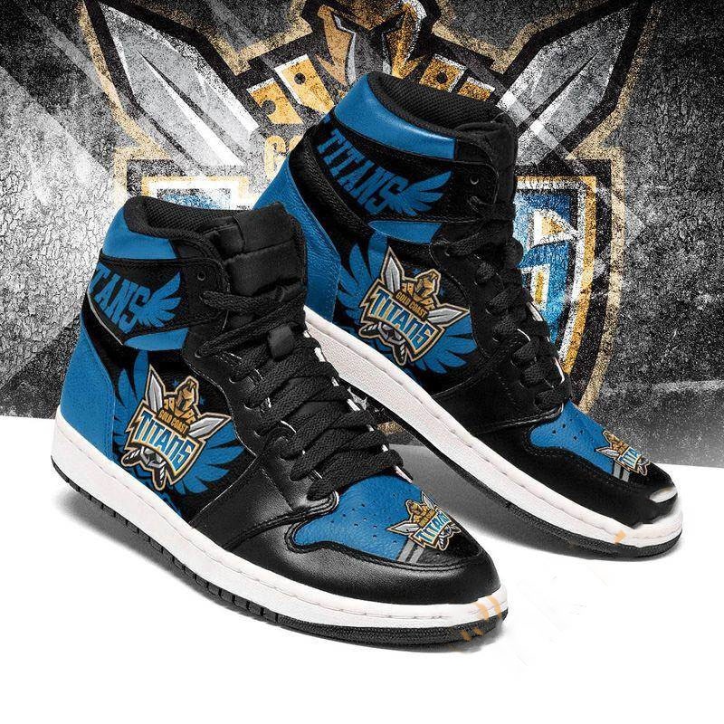 Gold Coast Titans Custom Sneaker Air Jordan Shoes
