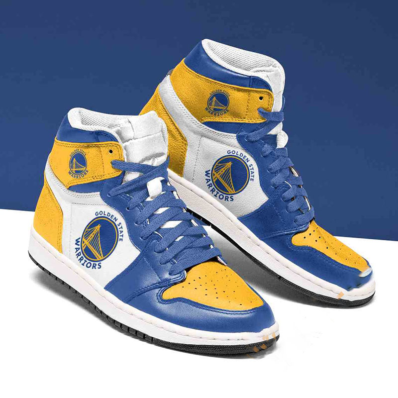 Golden Custom Air Jordan Shoes