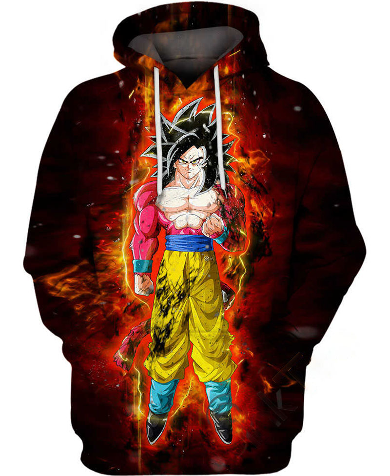 Golden Great Ape Hoodie 3D