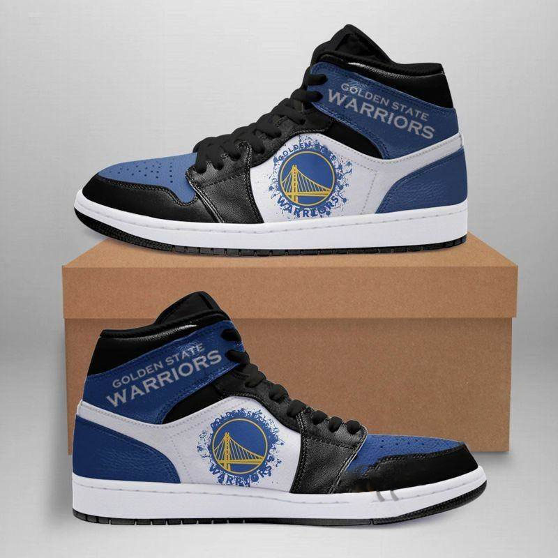 Golden State Warriors Nba Custom Air Jordan Shoes