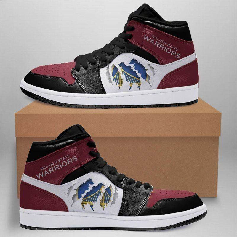 Golden State Warriors Nba Custom Air Jordan Shoes