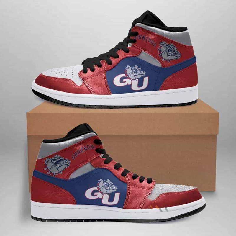 Gonzaga Uni Custom Air Jordan Shoes
