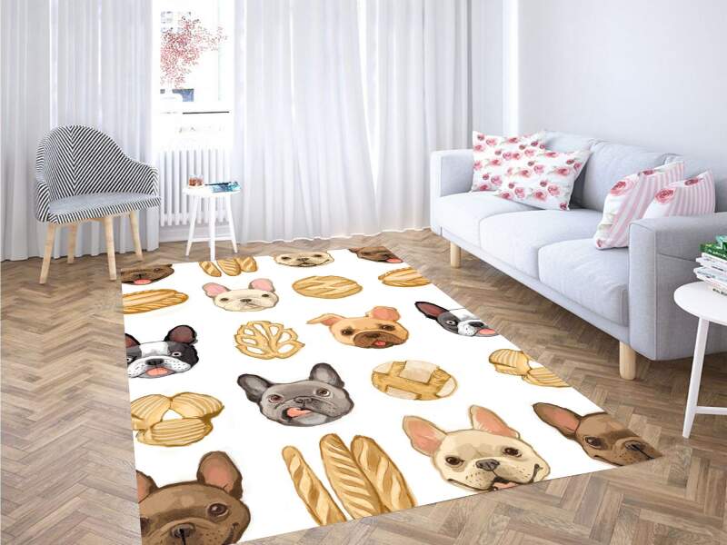 Good Stuff And Dog Carpet Rug