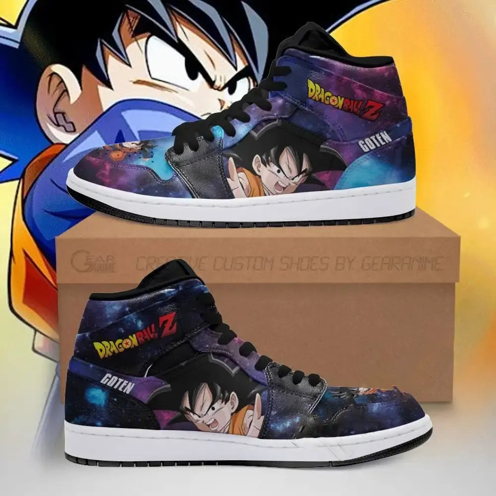 Goten Galaxy Dragon Ball Z Anime Amazon Air Jordan Shoes