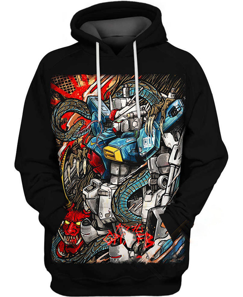 Gp0fb Gundam Hoodie 3D