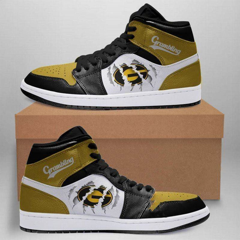 Grambling Tigers Custom Air Jordan Shoes