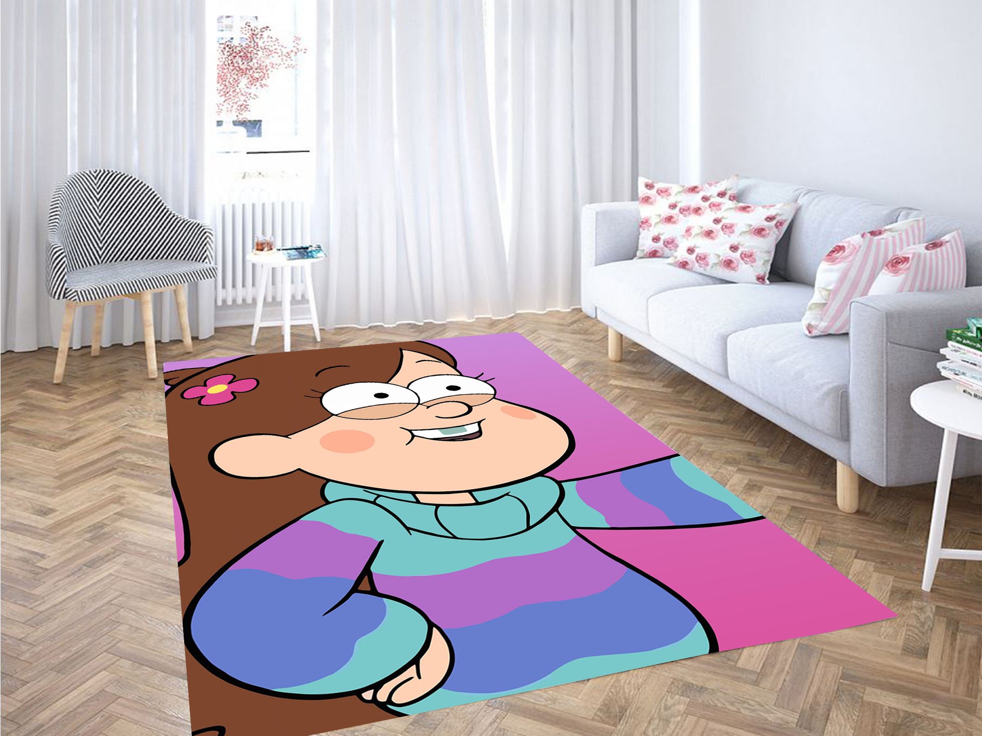 Gravity Falls Mabel Carpet Rug