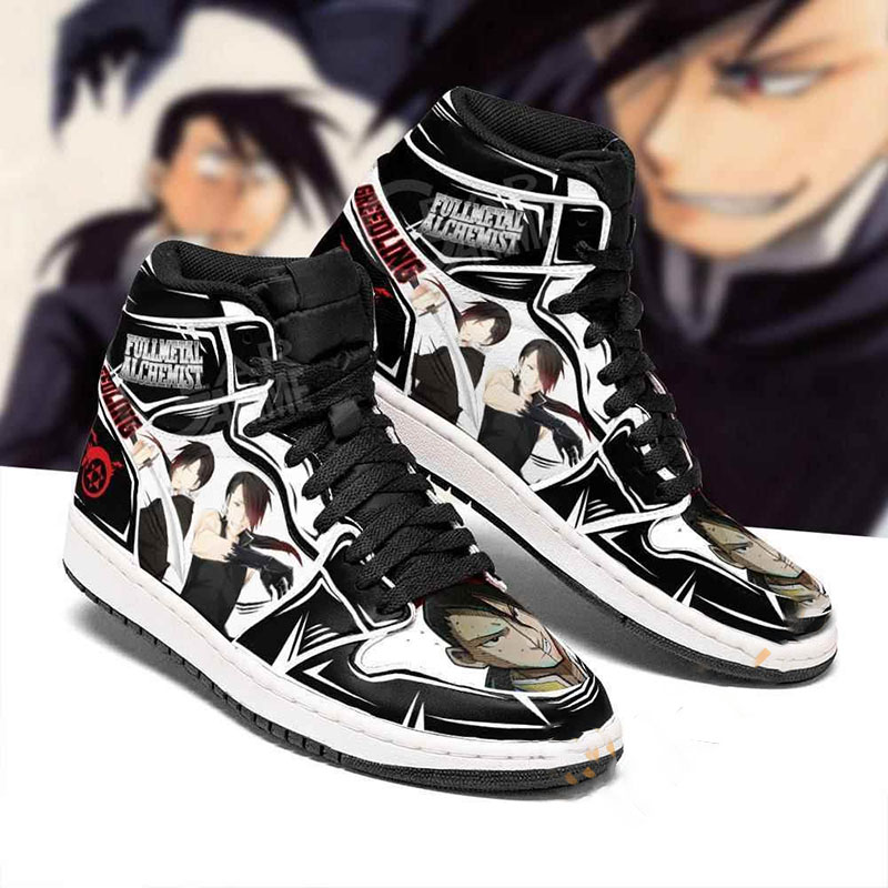Greed-ling Fullmetal Alchemist Sneakers Anime Air Jordan Shoes