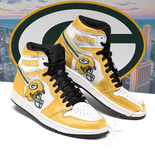 Green Bay Packers Custom Air Jordan Shoes