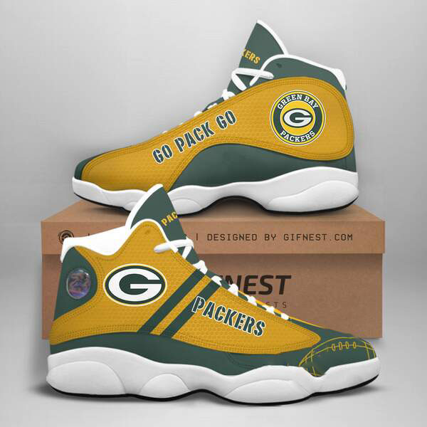 Green Bay Packers Custom Air Jordan Shoes