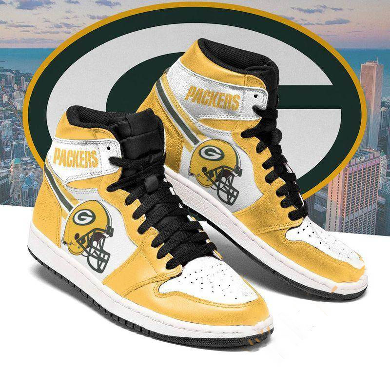 Green Bay Packers Custom Sneaker Air Jordan Shoes
