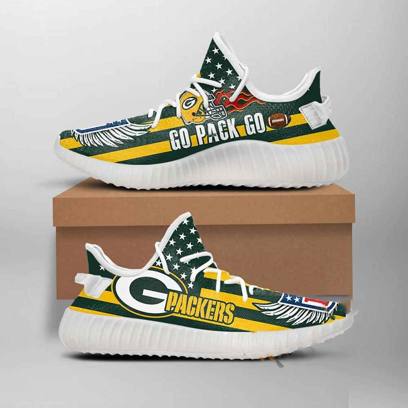 Green Bay Packers Go Pack Go Nfl Yeezy Boost