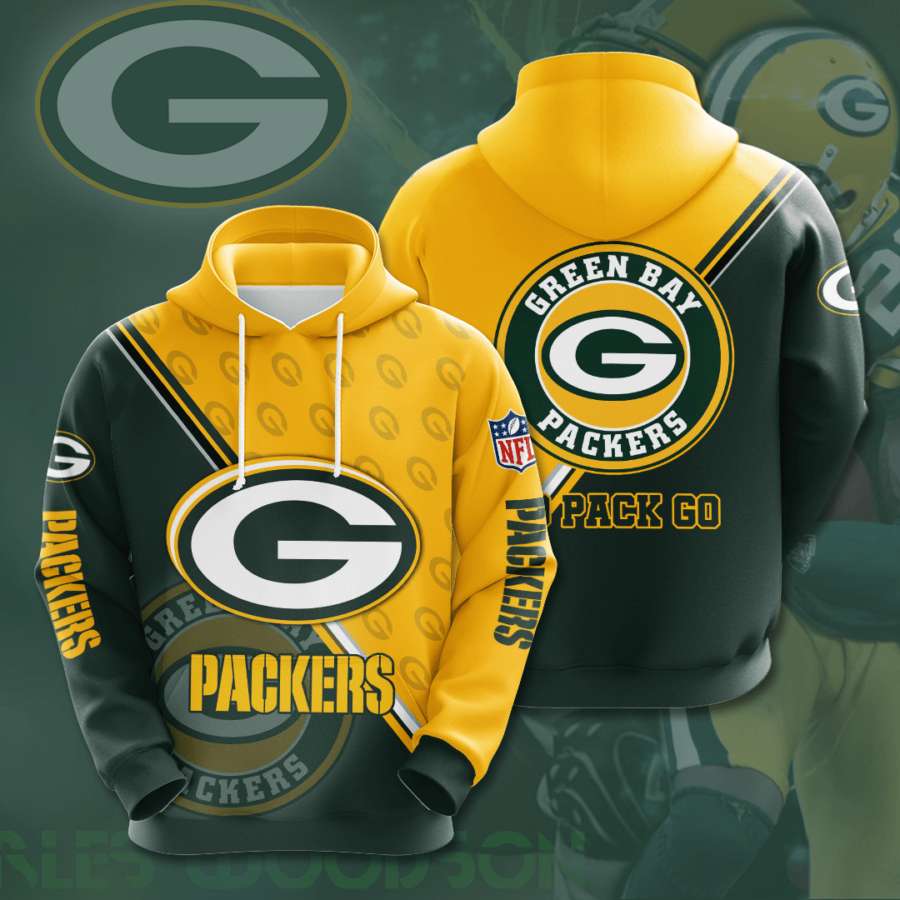 Green Bay Packers Custom Hoodie 3D
