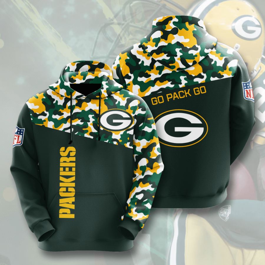 Green Bay Packers Custom Hoodie 3D