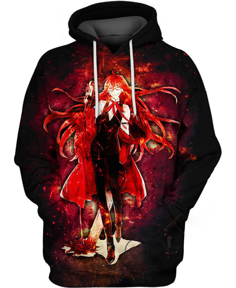 Grell Sutcliff Hoodie 3D