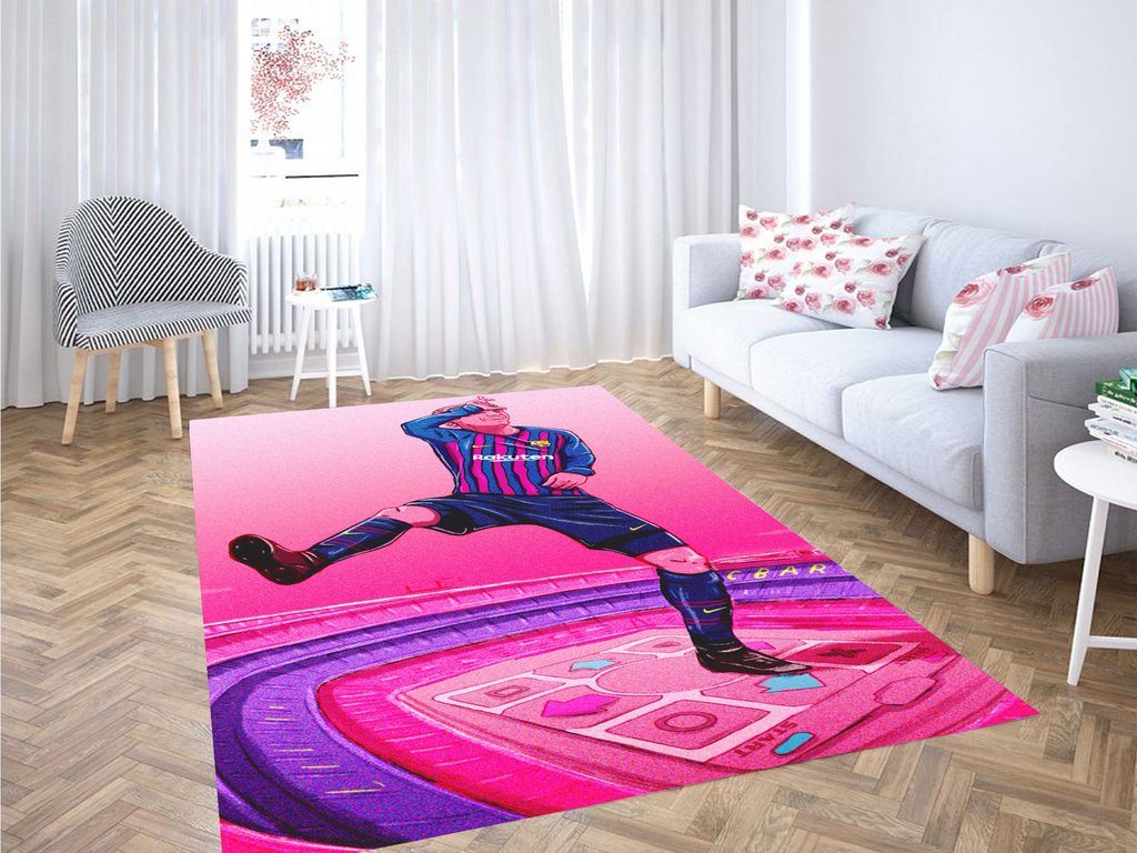 Griezmann Barcelona Wallpapers Living Room Modern Carpet Rug