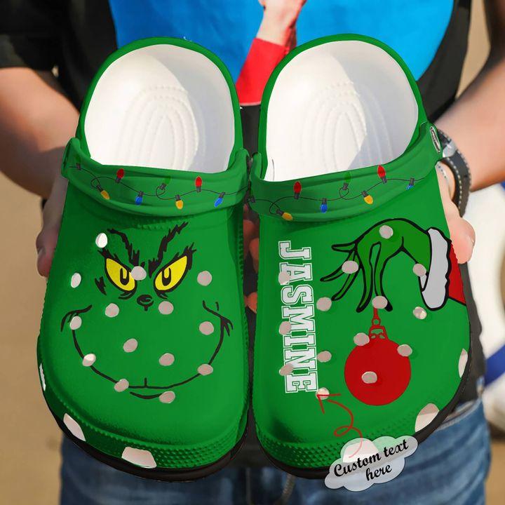 Grinch Christmas Crocs Clog Shoes