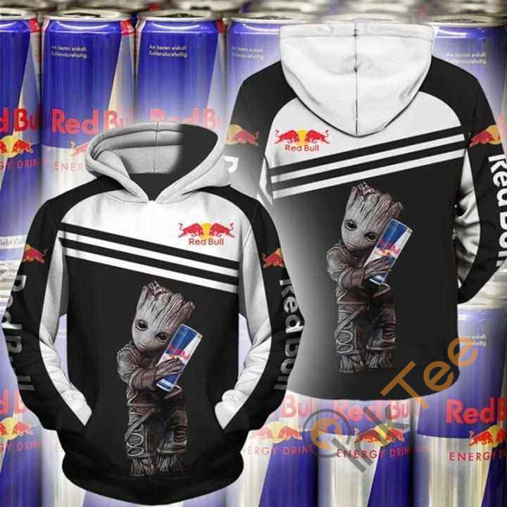 Groot Hug Redbull Hoodie 3d