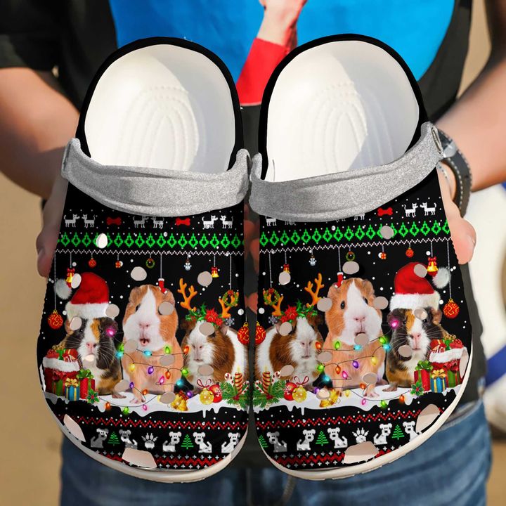 Guinea Pig Christmas Crocs Clog Shoes