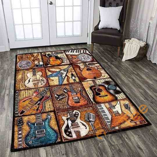 Guitar Area Rug