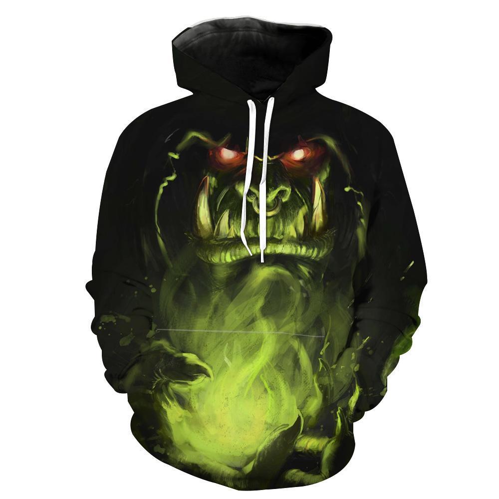 Gul’dan World Of Warcraft Gul’dan Hoodie 3D