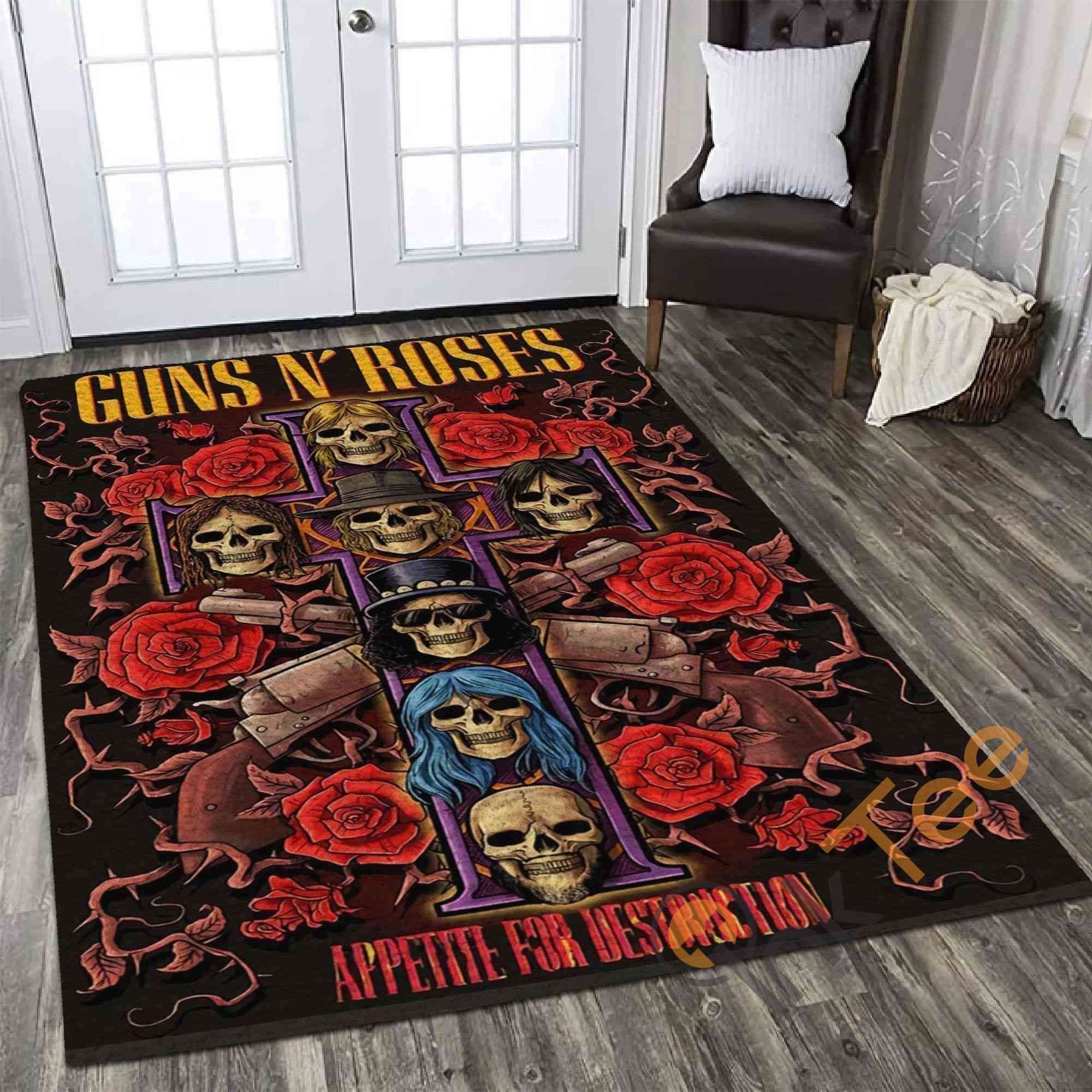 Guns N’ Roses Area Rug