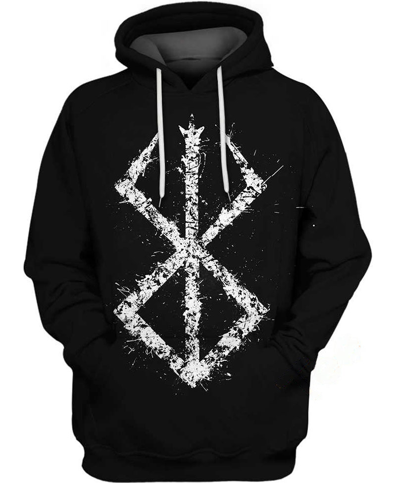 Guts Sign Berserk Hoodie 3D