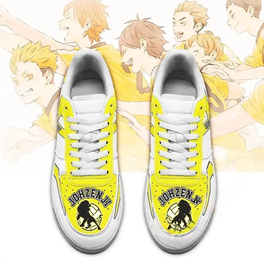 Haikyuu Johzenji High Uniform Team Haikyuu Anime Amazon Nike Air Force Shoes