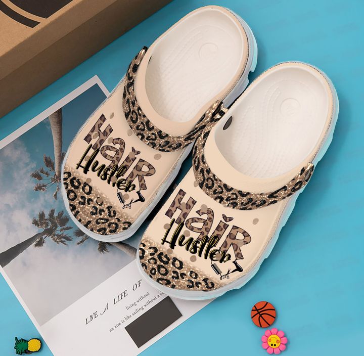 Hairstylist Hair Hustler Crocs Clog Shoes