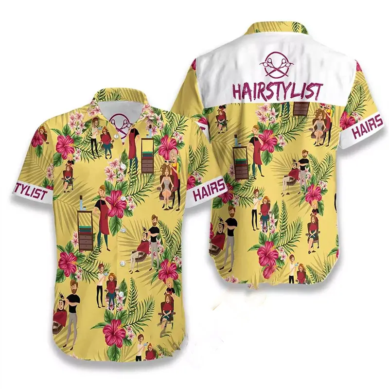Hairstylist Hawaiian shirts