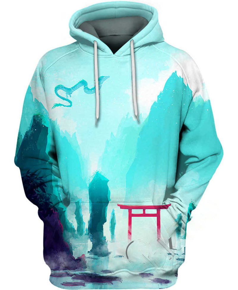 Haku On The Sky Hoodie 3D