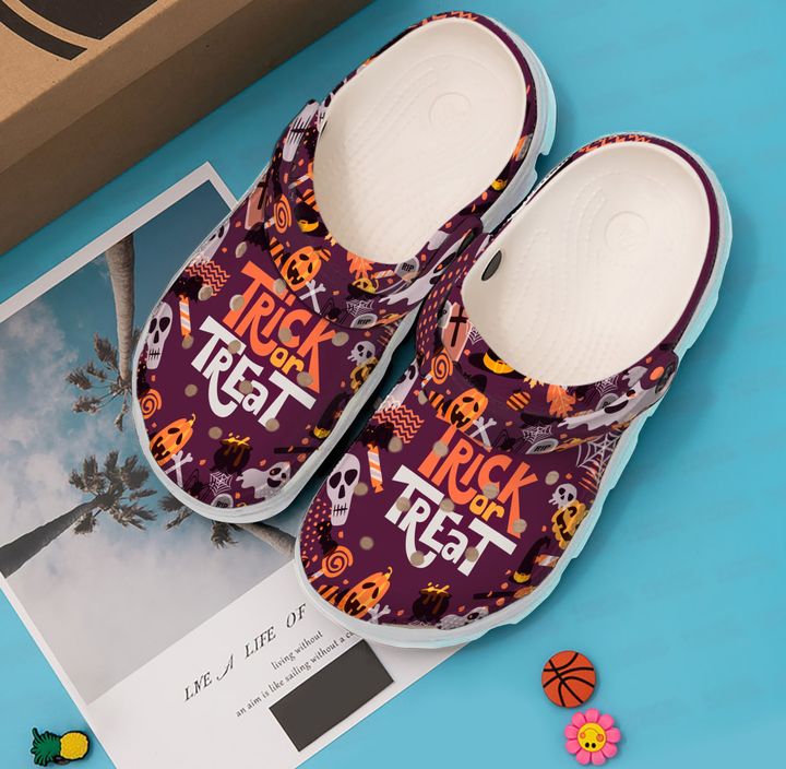 Halloween Trick Or Treat V2 Crocs Clog Shoes